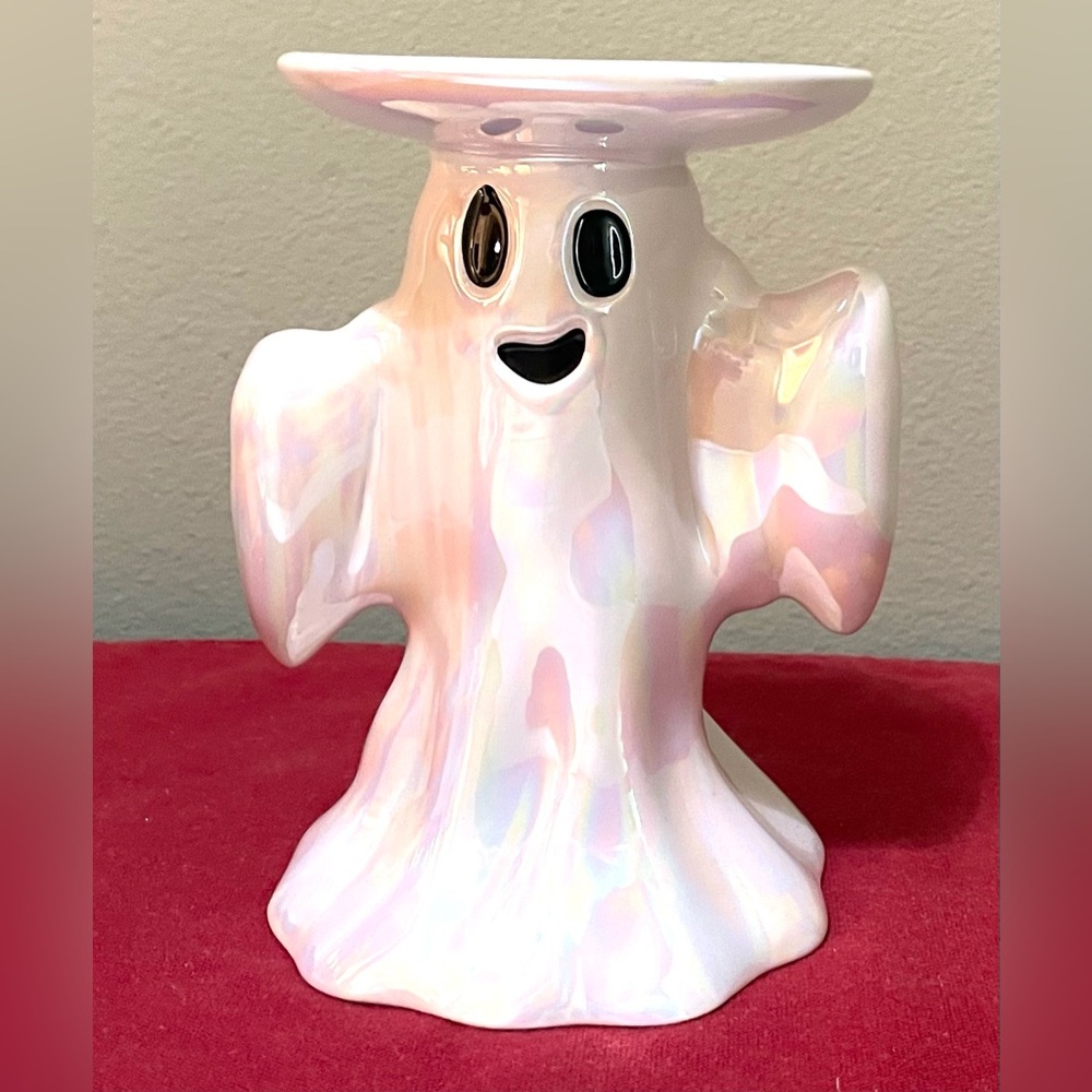 Bath & Body Works IRIDESCENT GHOST CANDLE HOLDER **RETIRED**